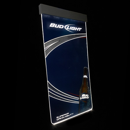 Bud Light Edge Glow Menu Board
